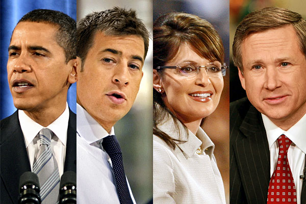 Obama, Giannoulias, Palin, Kirk