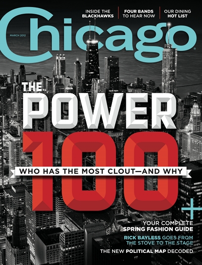 Chicago Magazine's 100 Most Powerful Chicagoans Cover
