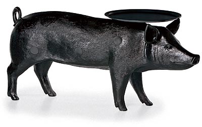 Pig Table by Front