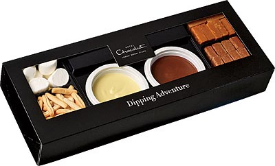 Chocolate Dipping Adventure for Two fondue kit