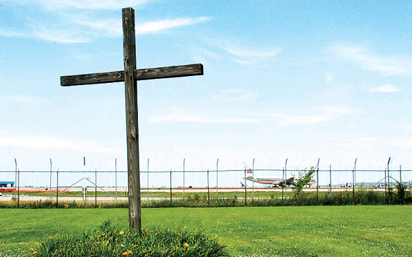 O’Hare expansion is encroaching on St. Johannes Cemetery.