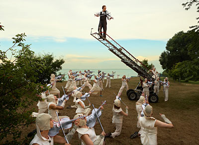 Redmoon's latest extravaganza, Spectacle '09, runs through Sunday at Belmont Harbor.