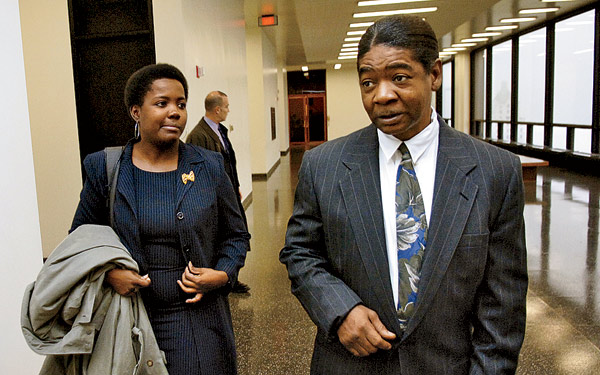 Anthony Porter, who was freed from death row by evidence uncovered by the Innocence Project