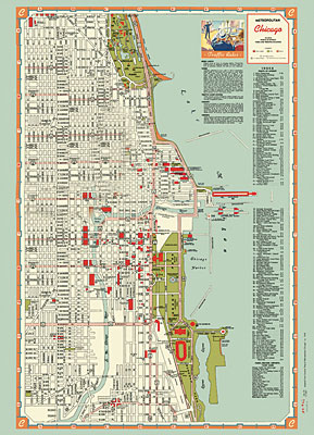 Chicago neighborhood poster