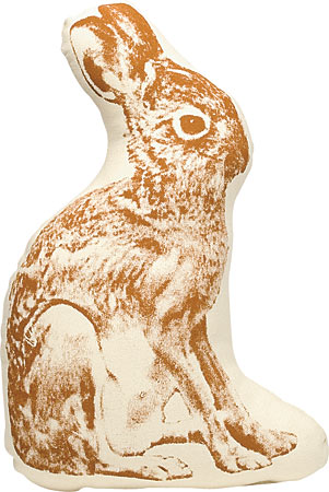 Fauna rabbit pillow