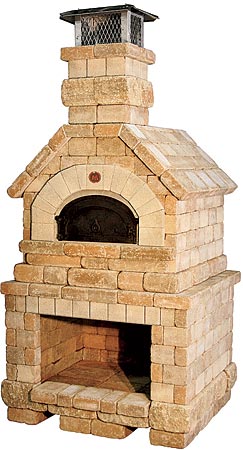 Vesuvio brick oven, designed by Mario Batali