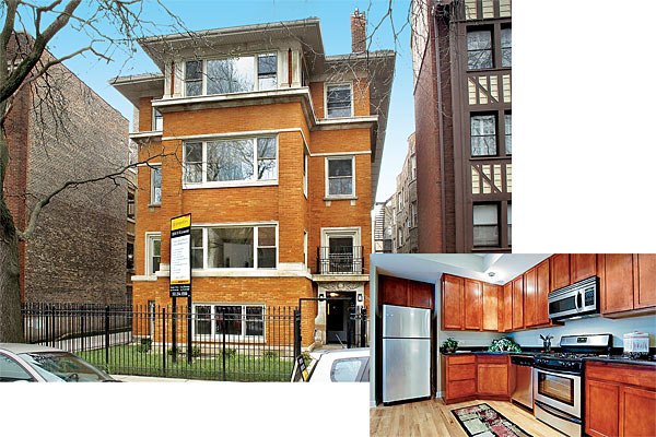 A rehabbed 10-unit building in Edgewater