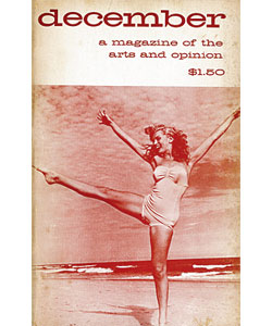 A 1966 issue of December magazine, featuring Marilyn Monroe on the cover.