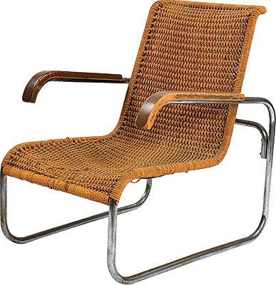 Breuer chair, created by Marcel Breuer