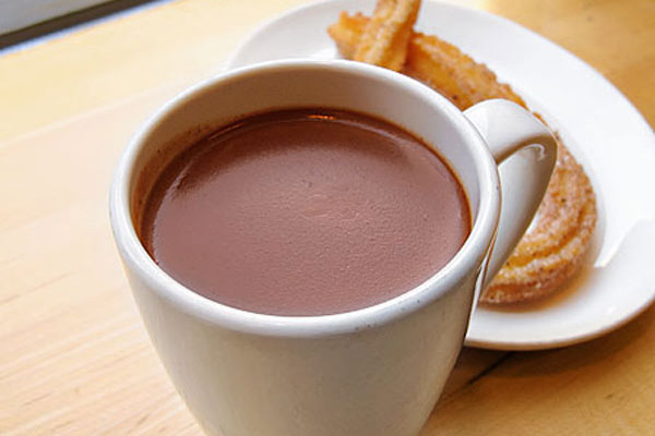 Hot chocolate at Xoco