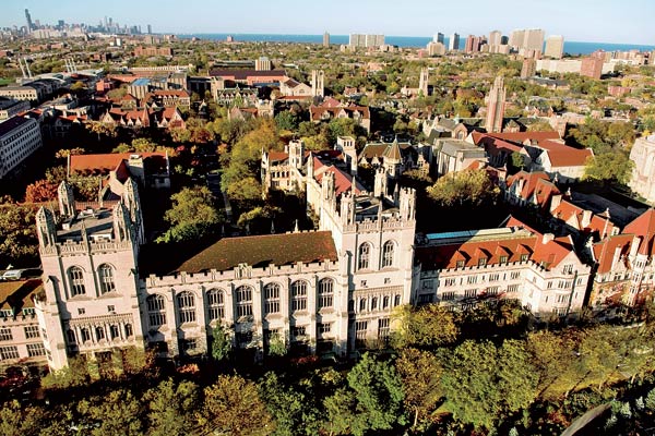The University of Chicago campus