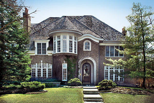 The former home of Jay and Doris Christopher, located in Hinsdale