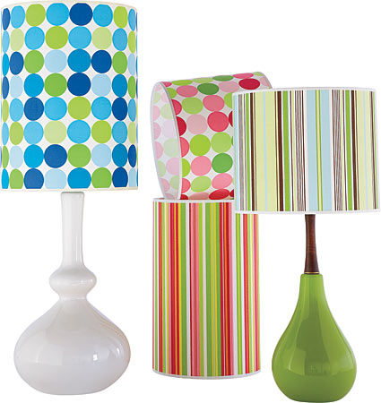Colorful lamps