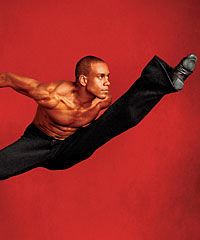 An Alvin Ailey dancer