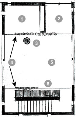The property's floor plan