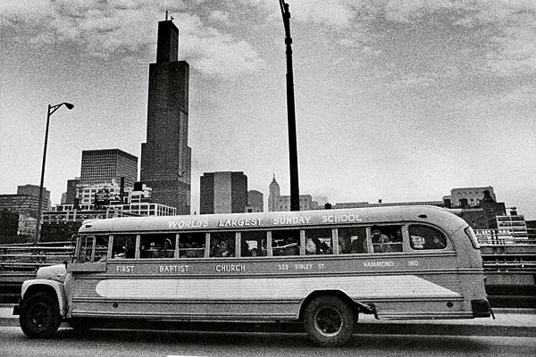 The church’s bus ministry going “soul winning” in Chicago in 1975.