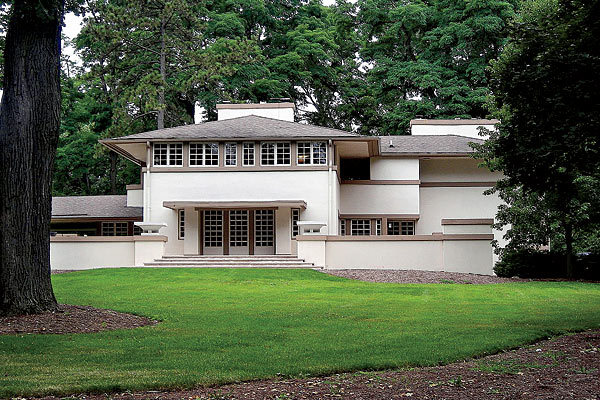 A Batavia home designed by Frank Lloyd Wright