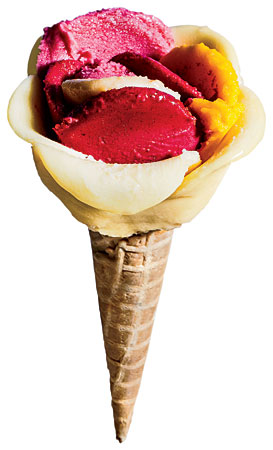 Ice-cream cone from Amorino