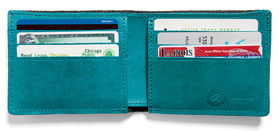 Horsehide wallet
