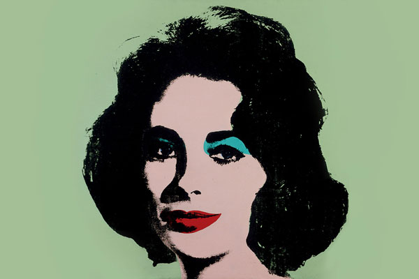 ‘Liz #3’ by Andy Warhol