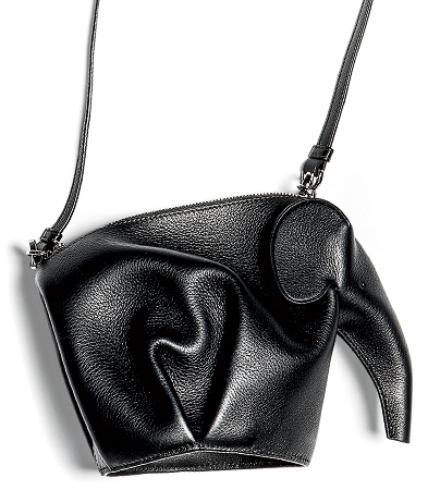 Loewe elephant-shaped leather bag