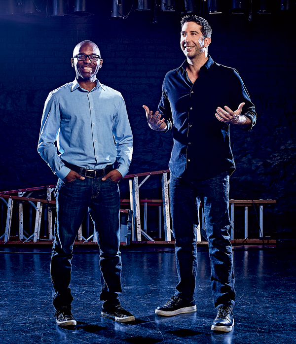 Kevin Douglas and David Schwimmer