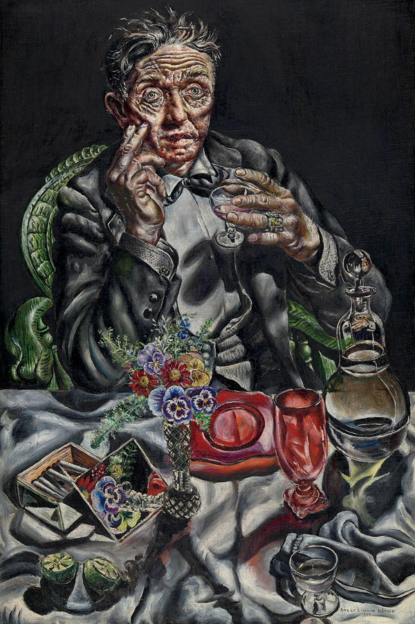 Ivan Albright's self-portrait