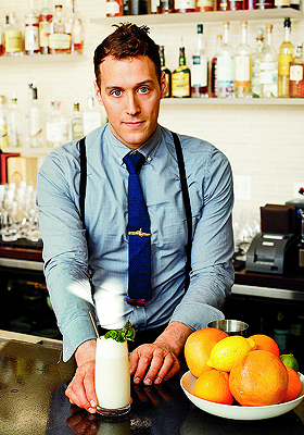 Michael Simon, Acadia bartender