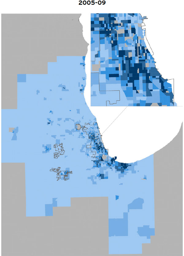 Chicago poverty 2009