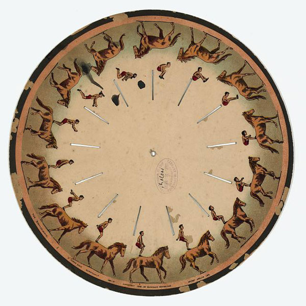 Edweard Muybridge zoopraxiscope