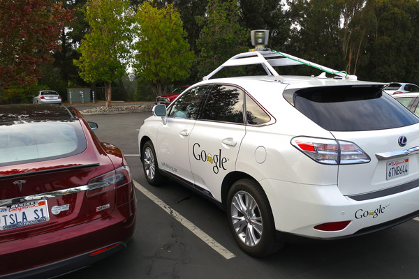 self driving car google