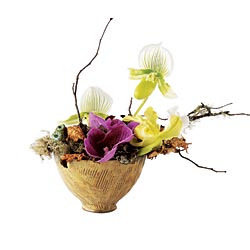 floral arrangement from Moss Modern Flowers