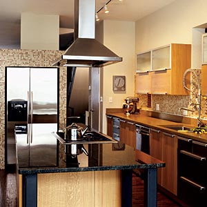 Ikea cabinets in Fisher's kitchen