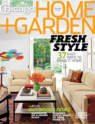 Chicago Home + Garden's Spring 2012 Cover