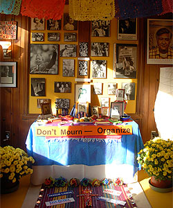 Pullman Dia de los Muertos Altar Walk