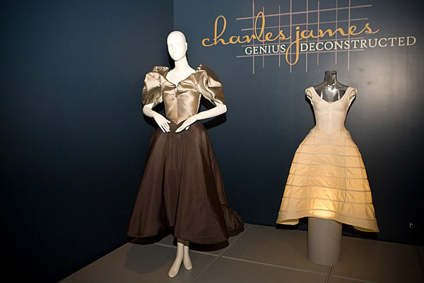 Charles James fashion exhibit