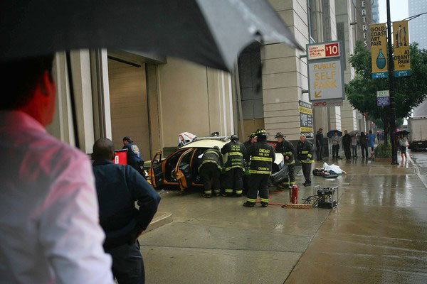 Chicago cab accident