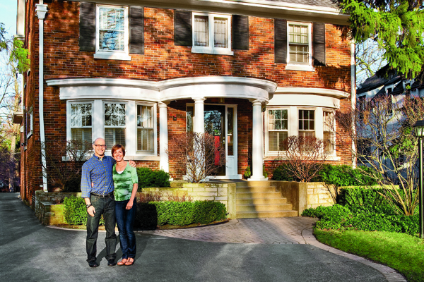 Jonathan and Carolyn Singer expanded their Highland Park house after her father came to live with them.