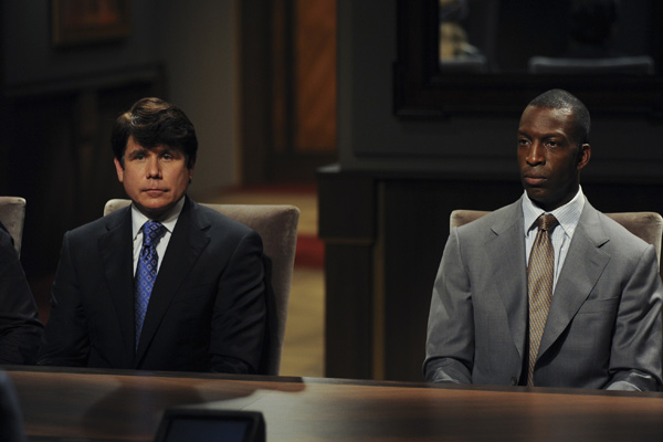 Ex-governor of Illinois Rod Blagojevich in a scene from episode four of 'The Celebrity Apprentice.'