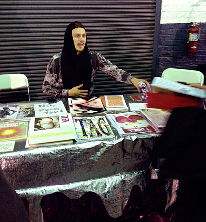 Publications table at MDW Fair