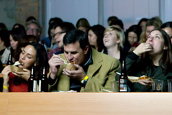 Attendees at the Food Film Festival