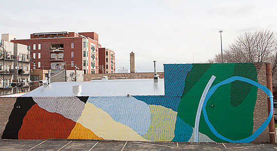A mural by Momo