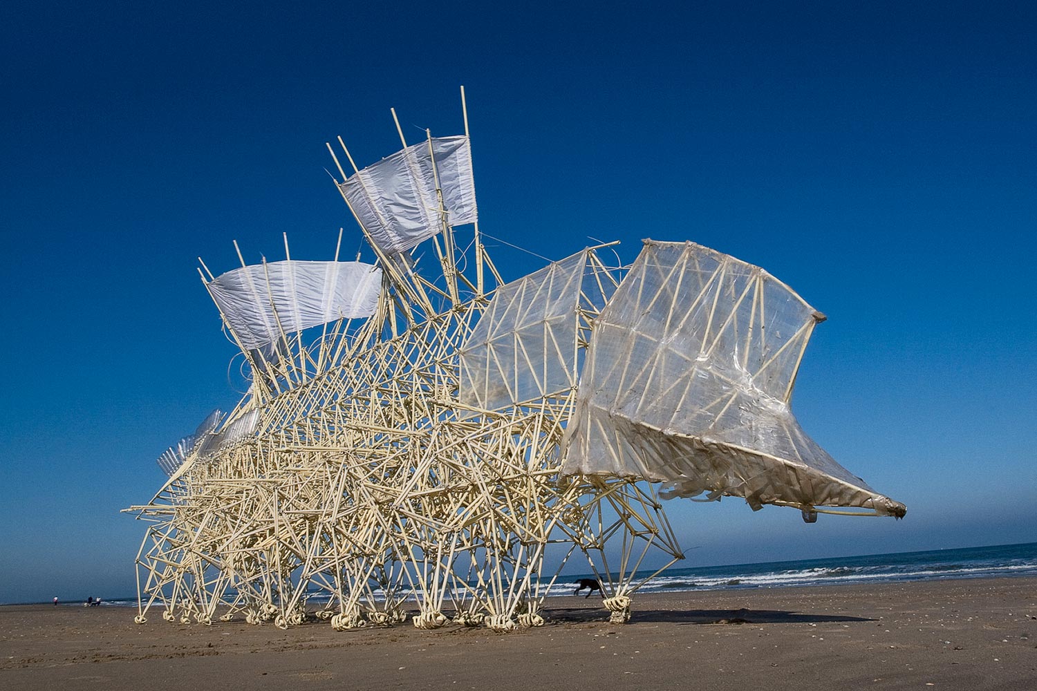 Anatomy of Theo Jansen’s Strandbeest – Chicago Magazine