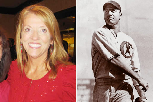 Cheri Daniels (left) is the granddaughter of Cubs great Billy Herman