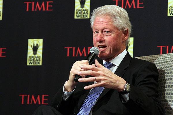 Bill Clinton at Chicago Ideas Week