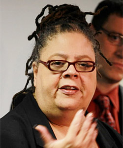 Chicago Teachers Union President Karen Lewis