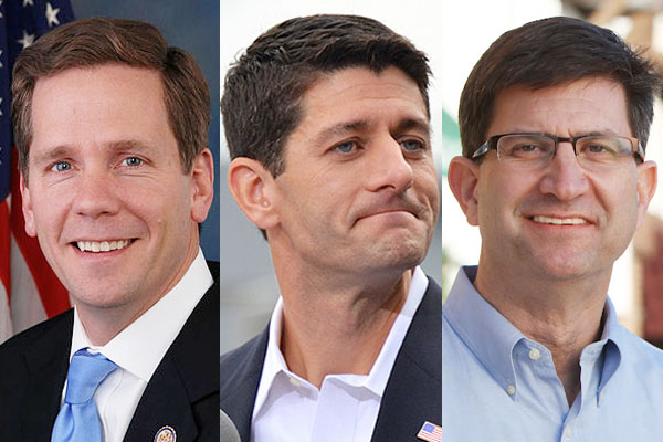 Bob Dold, Paul Ryan, and Brad Schneider