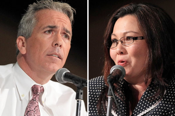 Joe Walsh and Tammy Duckworth