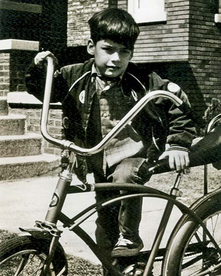 Childhood photo of Paul Bauer