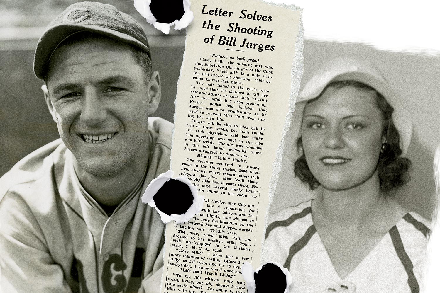 The Day Cubs Shortstop Billy Jurges Was Shot Chicago Magazine